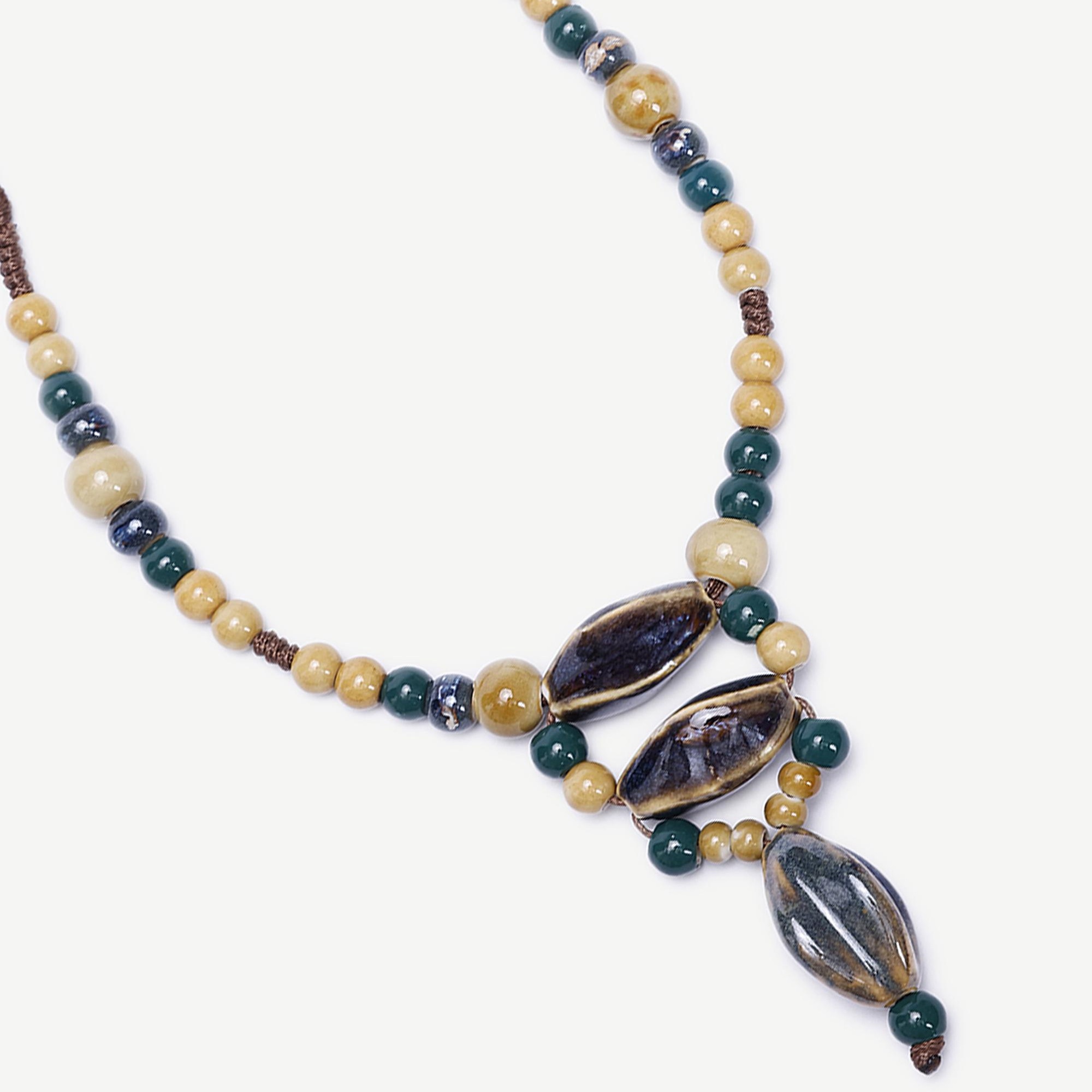 YARGICI Ayarlanabilir Seramik Kolye