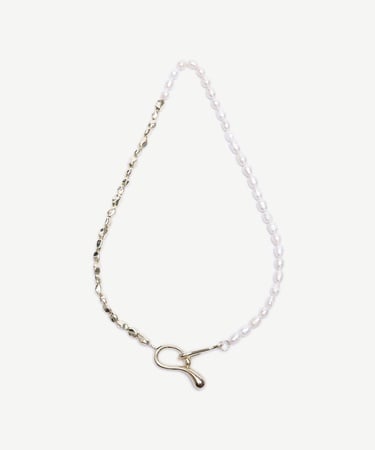  YARGICI İnci Detaylı Kolye