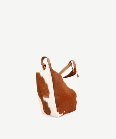  YARGICI Tay Tüyü Deri Omuz Çantası