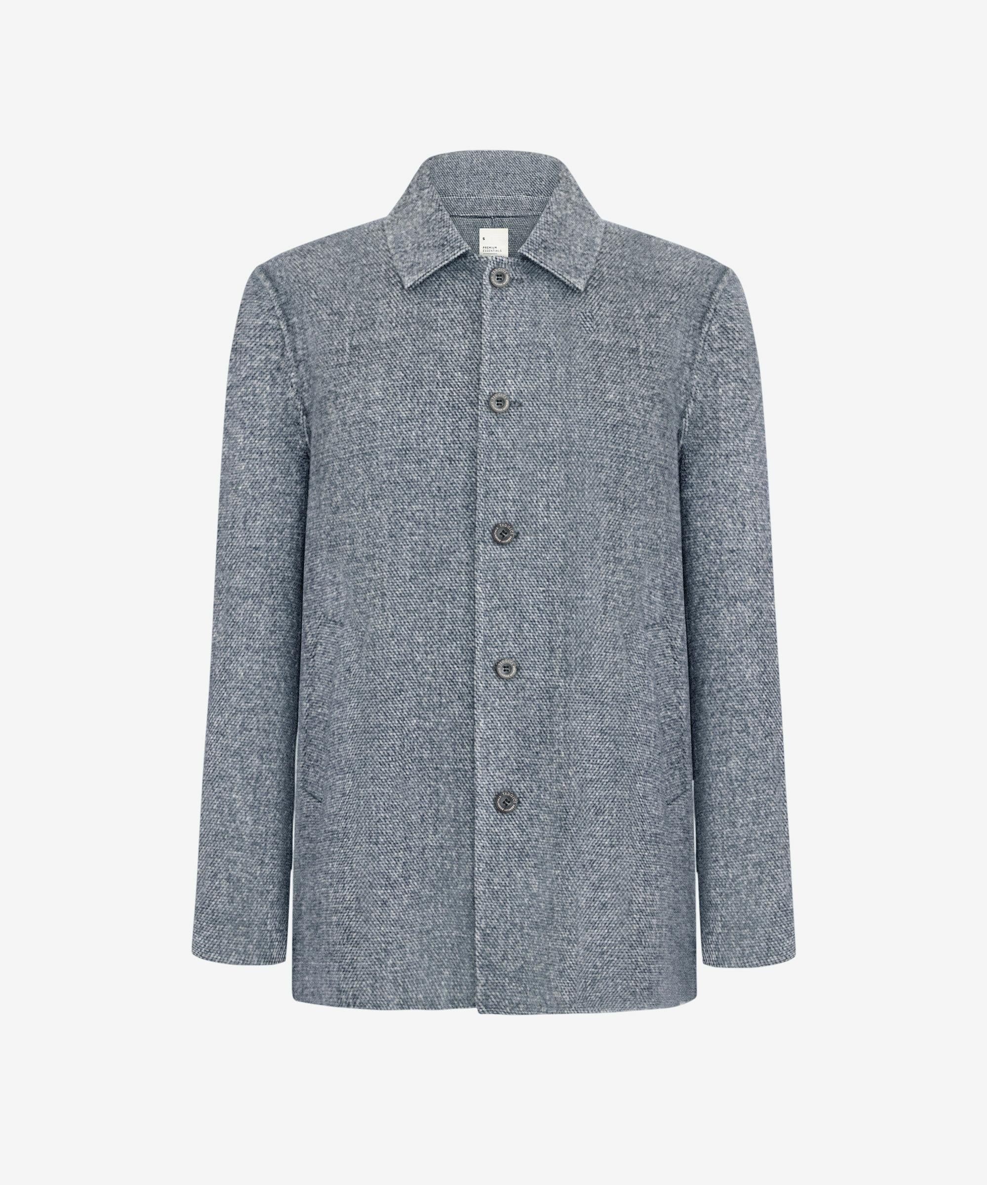 YARGICI Regular Gömlek Yaka Uzun Kol Palto