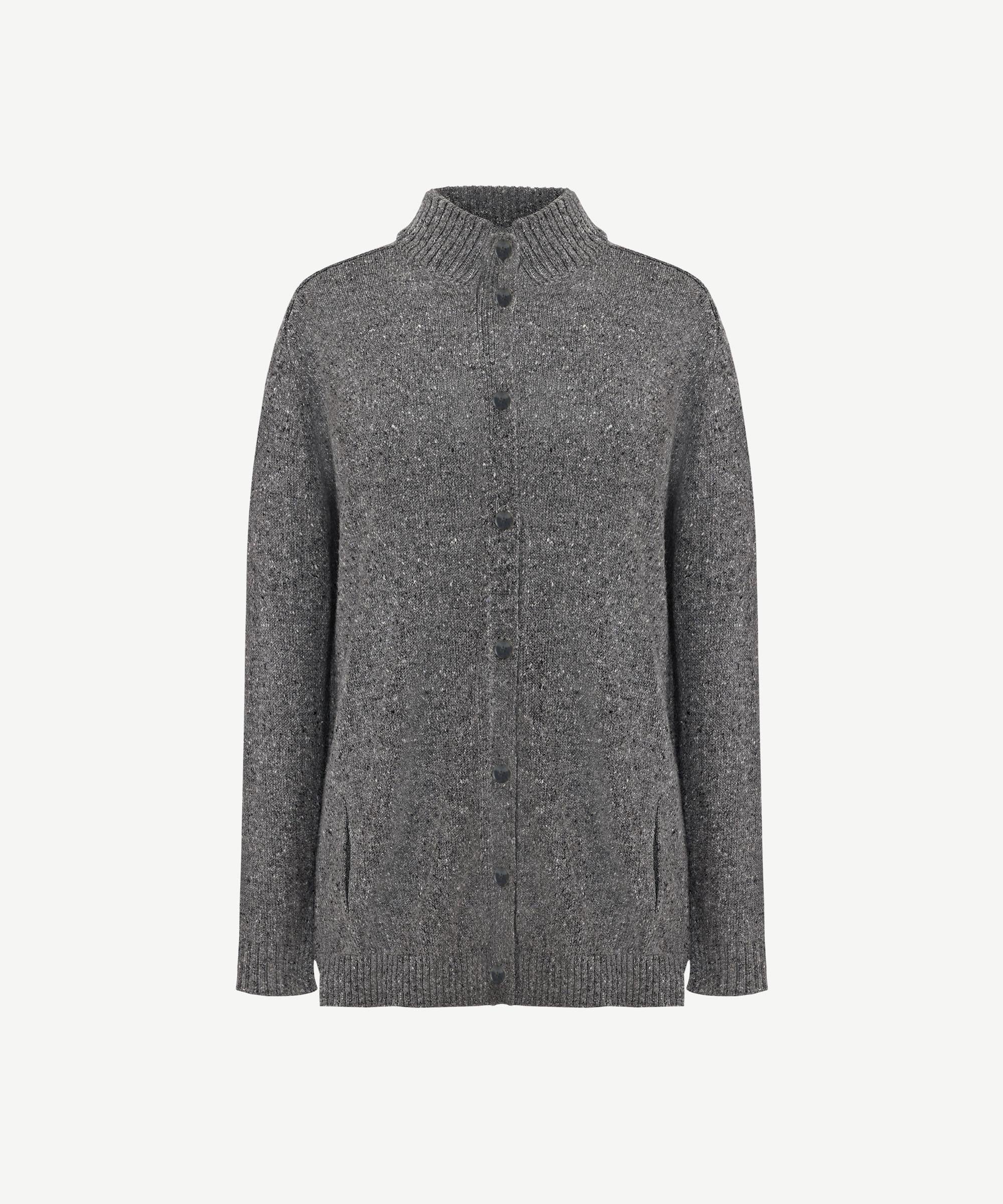 YARGICI Regular Dik Yaka Uzun Kol Hırka