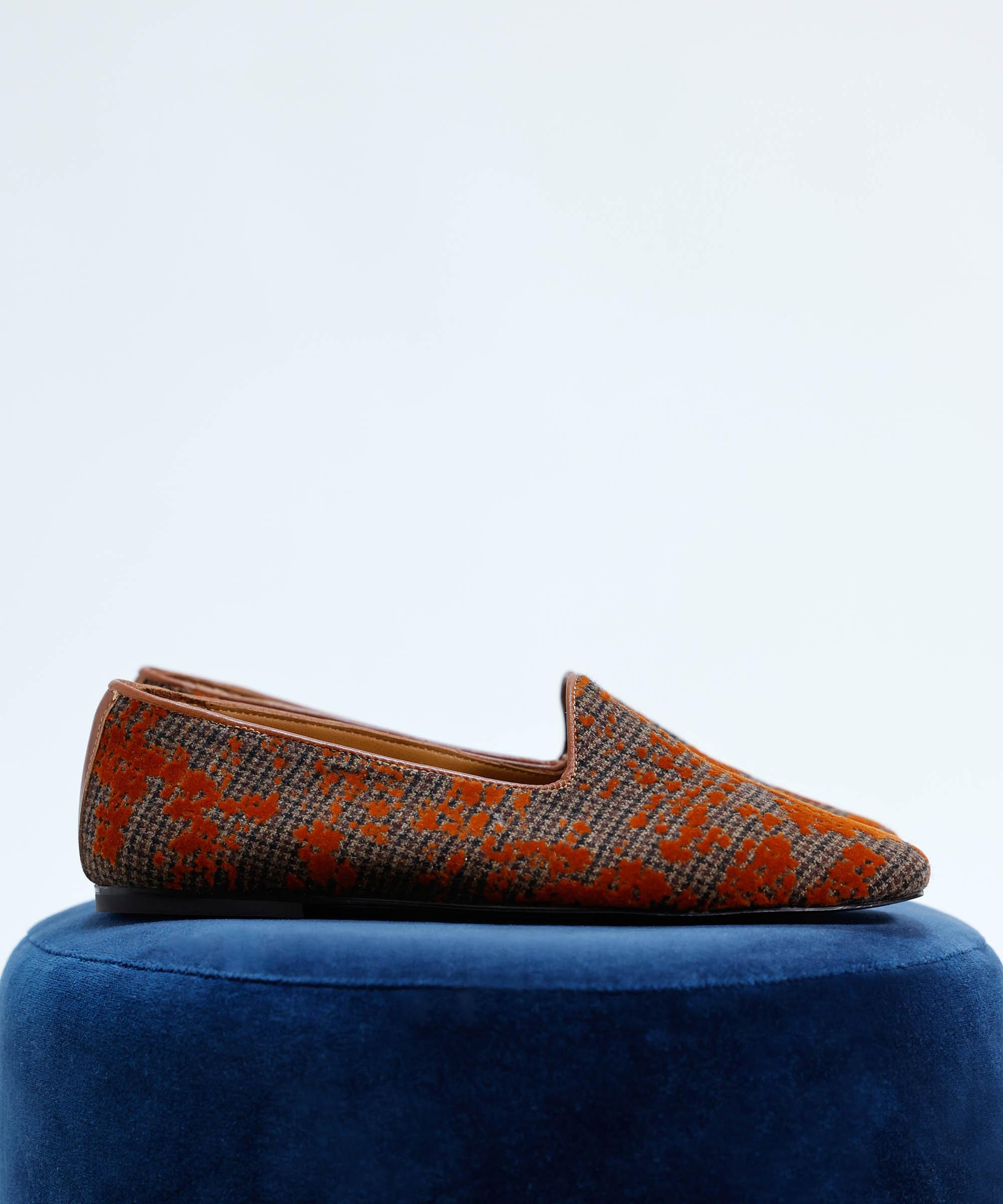 Yargıcı Yargıcı Kahverengi YARGICI Baskı Kumaşlı Babet FashFed'de! Kahverengi - 6. görsel