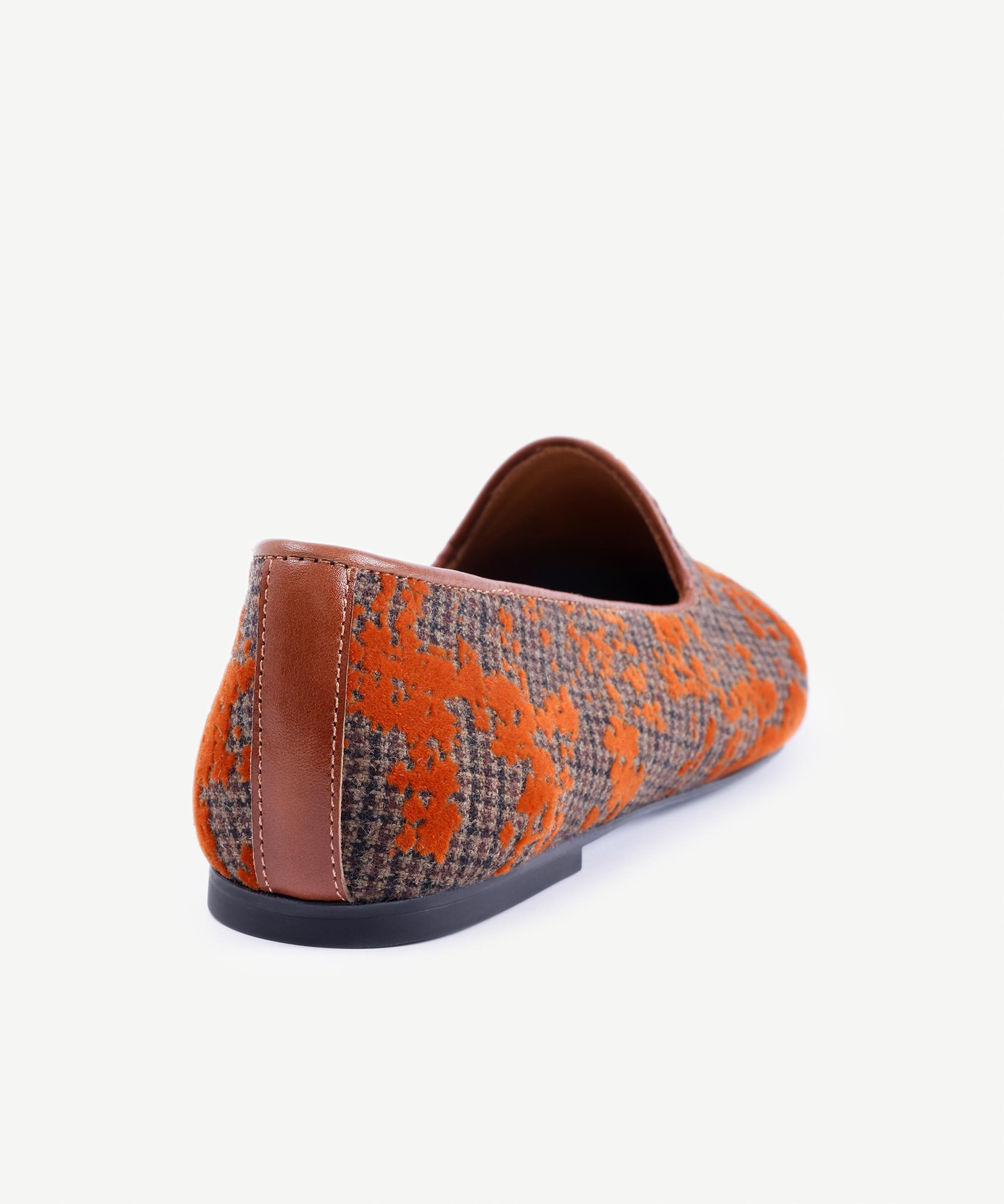 Yargıcı Yargıcı Kahverengi YARGICI Baskı Kumaşlı Babet FashFed'de! Kahverengi - 3. görsel