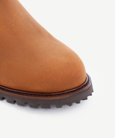  YARGICI İnce Tabanlı Yumuşak Deri Bot