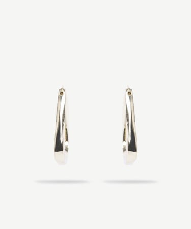  YARGICI Asimetrik Formlu Halka Küpe