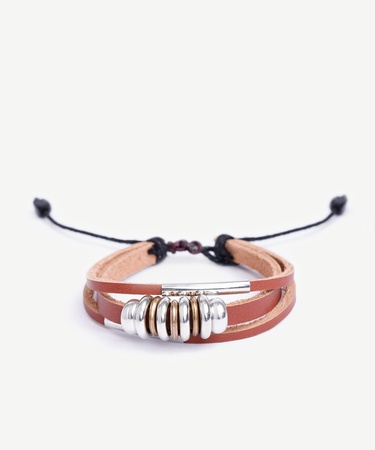  YARGICI Metal Aksesuar Detaylı Bileklik