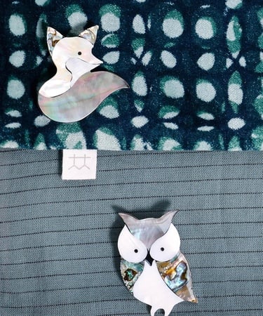  YARGICI Baykuş Figürlü Broş