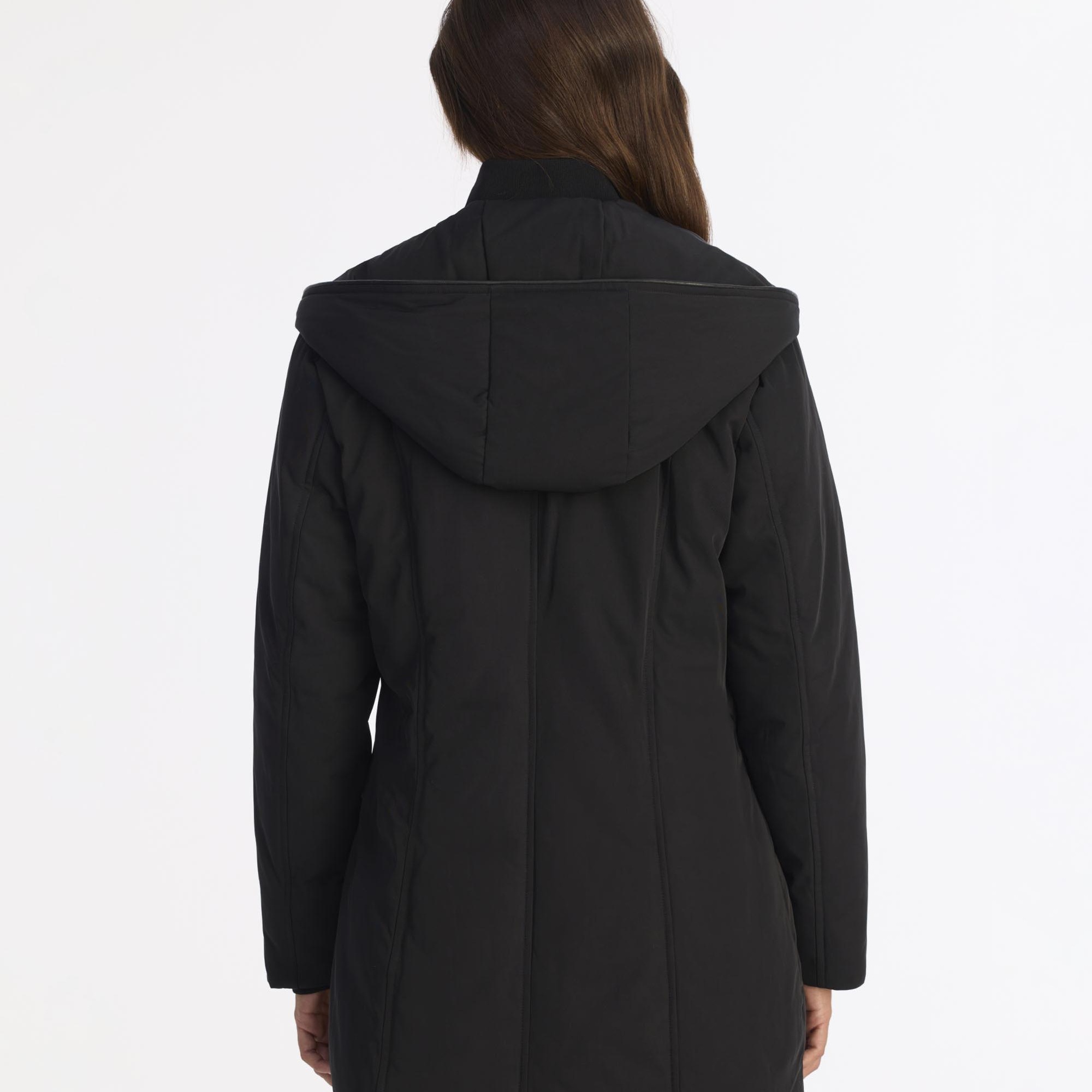 YARGICI Regular Kapüşonlu Yaka Uzun Kol Pardösü