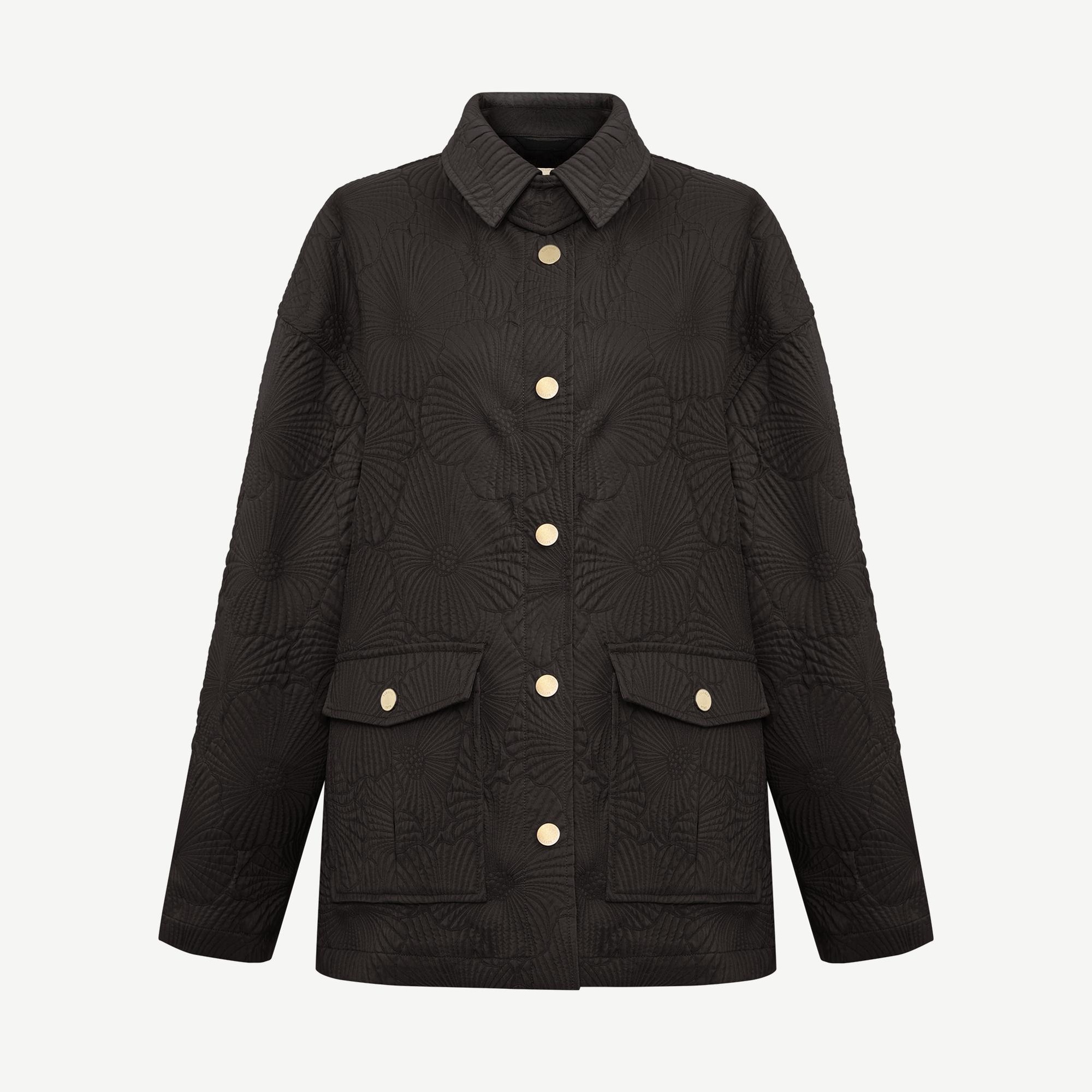 YARGICI Regular Gömlek Yaka Uzun Kol Mont