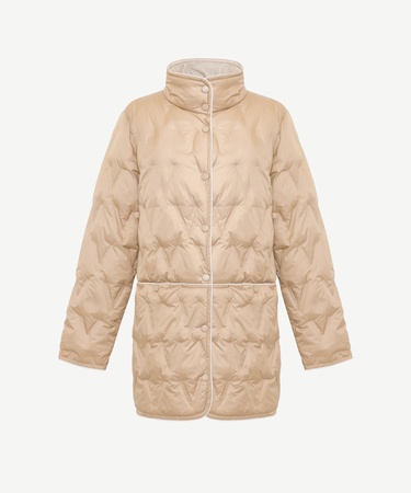  YARGICI Regular Dik Yaka Uzun Kol Pardösü