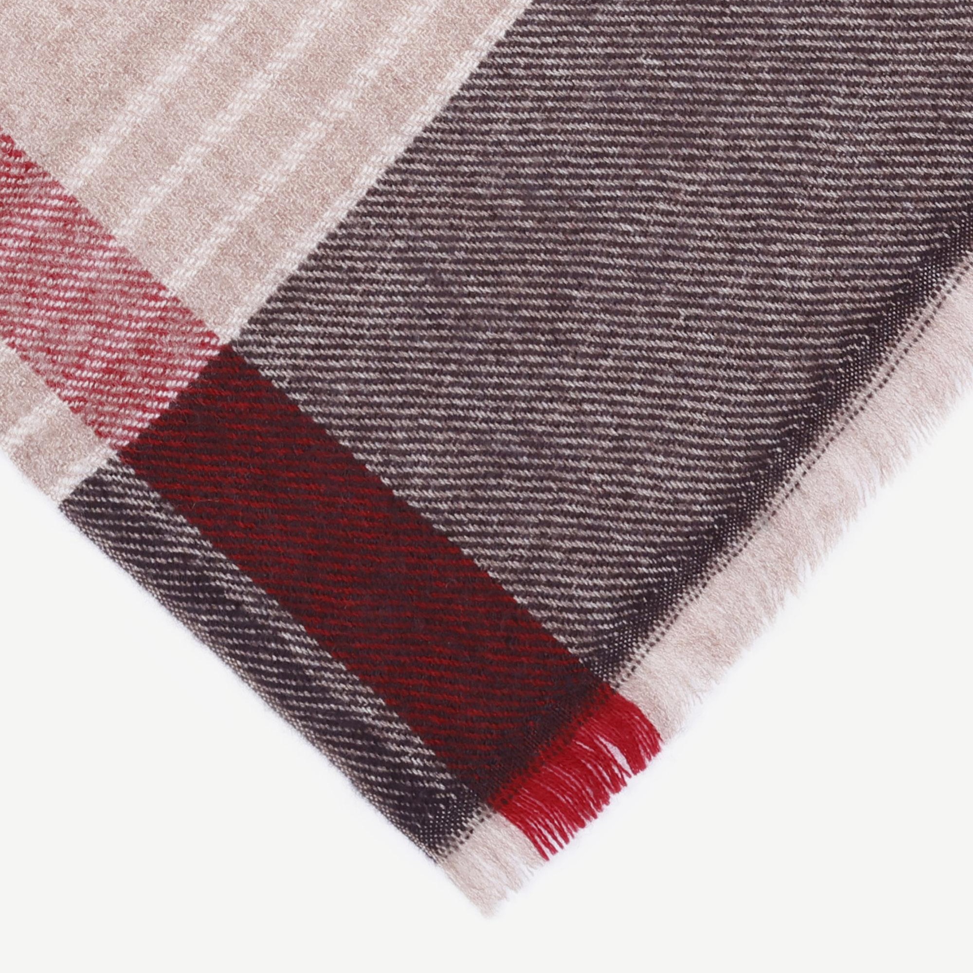 YARGICI Renk Bloklu Şal