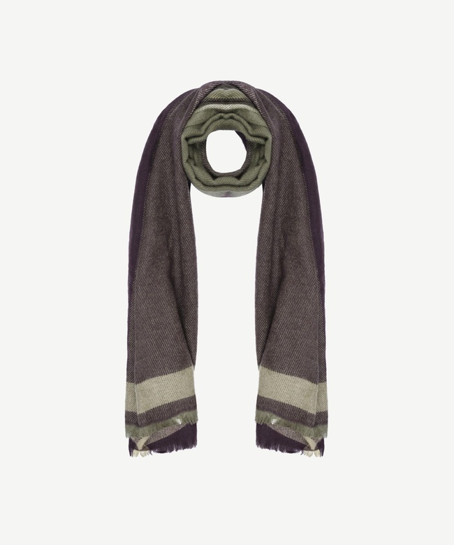  YARGICI Renk Bloklu Şal