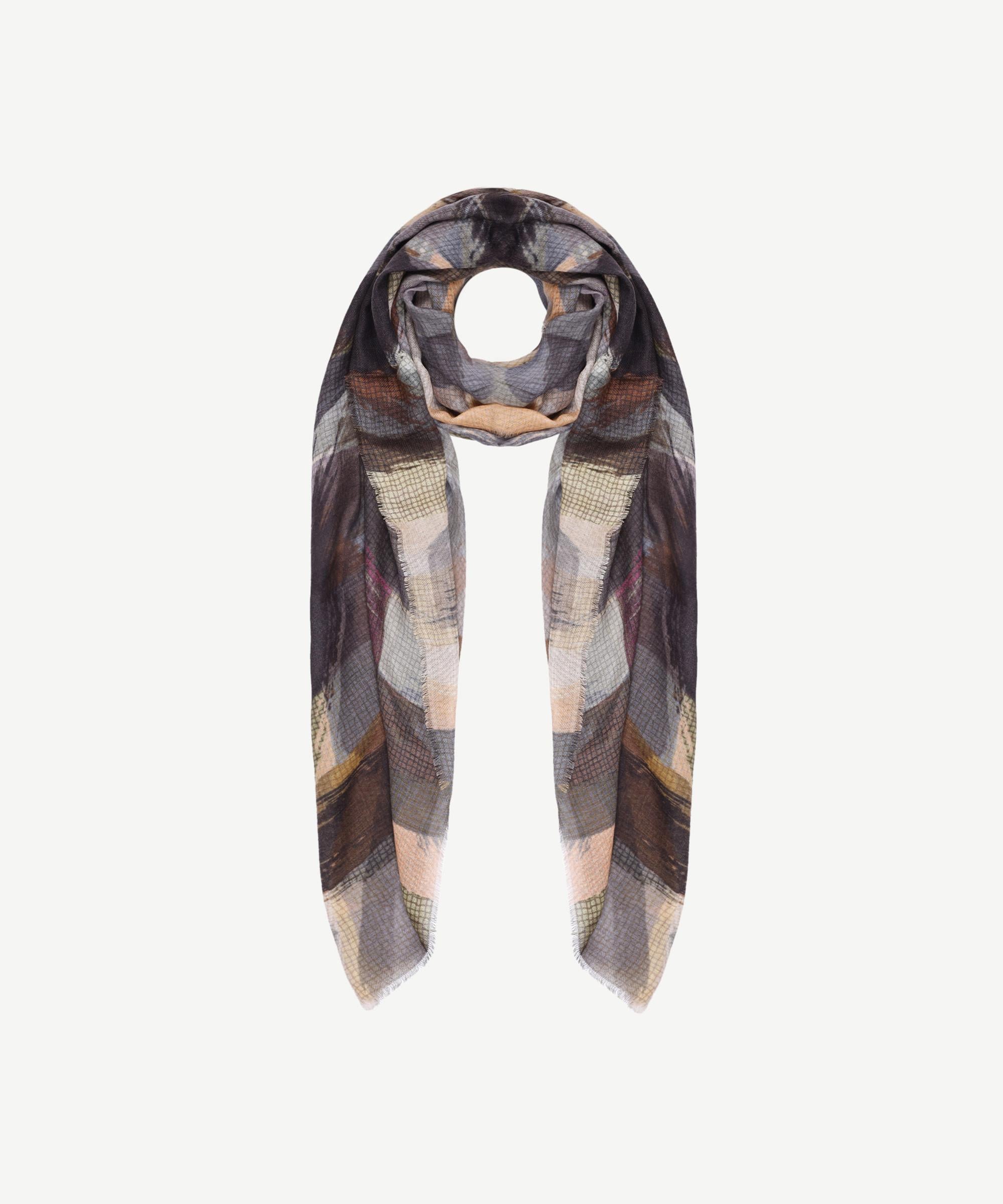  YARGICI Karışık Desenli Yün Şal