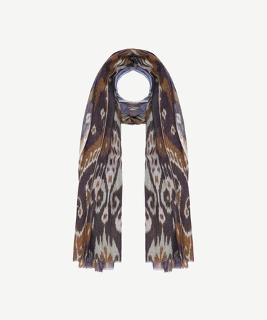  YARGICI Etnik Desenli Yün Şal