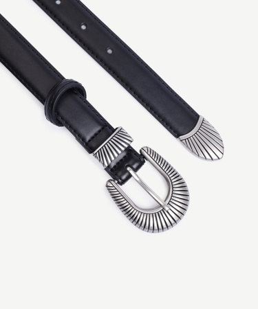  YARGICI Western Toka Detaylı Deri Kemer