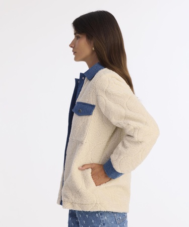  YARGICI Regular Gömlek Yaka Uzun Kol Mont