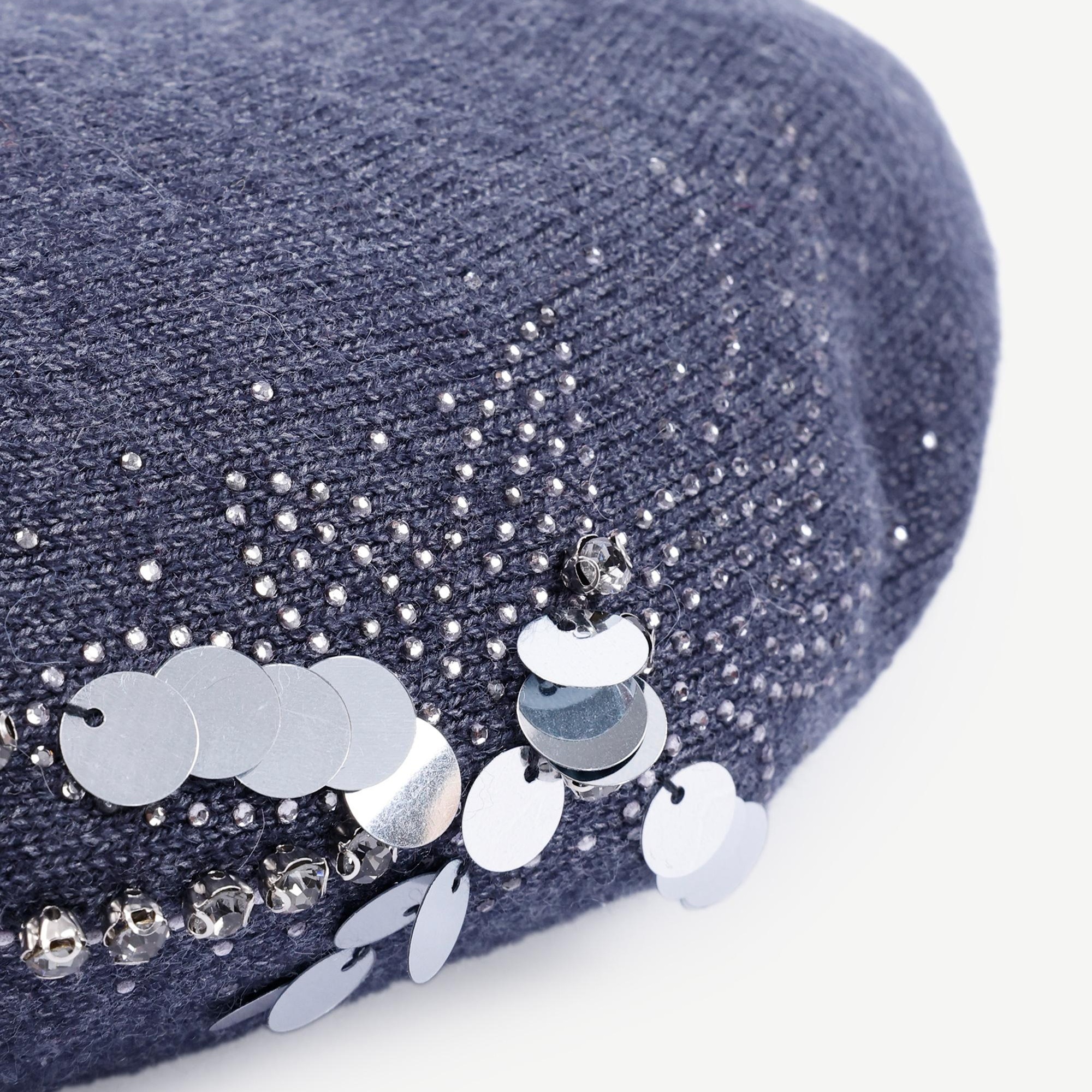 YARGICI Kumaş Detaylı Fransız Şapkası