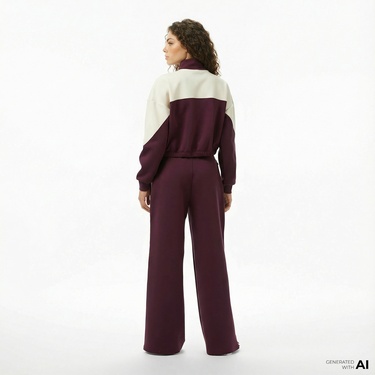  Converse Kadın Bordo Eşofman Altı