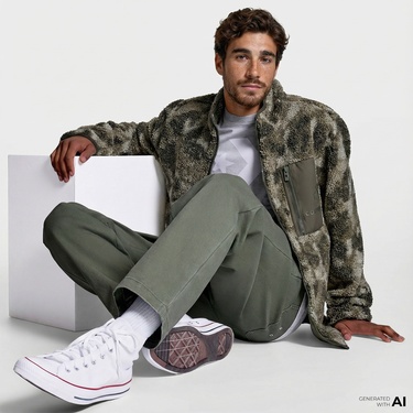  Converse Erkek Haki Ceket