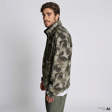  Converse Erkek Haki Ceket