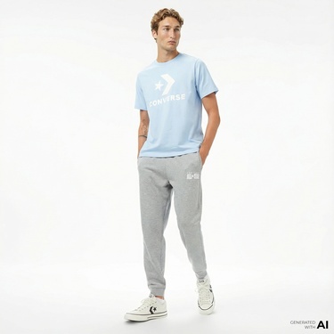  Converse Erkek Gri Pantolon