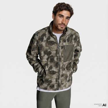  Converse Erkek Haki Ceket