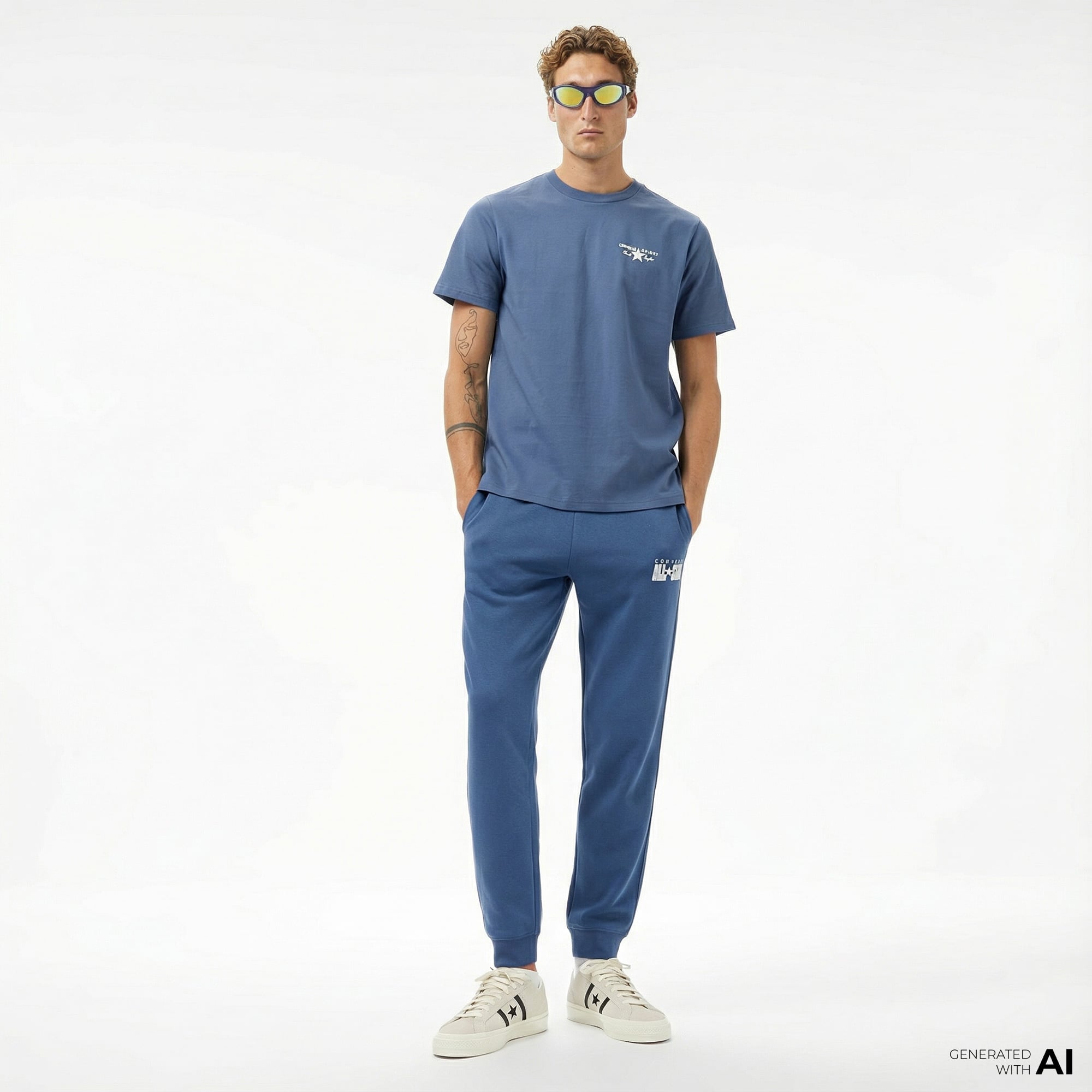  Converse Erkek Mavi Pantolon