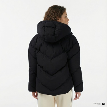  Converse Kadın Siyah Mont