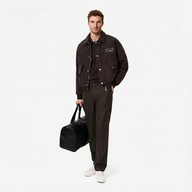  Lacoste Erkek Straight Fit Kahverengi Pantolon