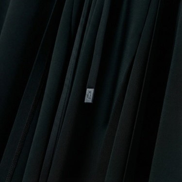  Lacoste Runway Kadın Polo Yaka Koyu Yeşil Elbise