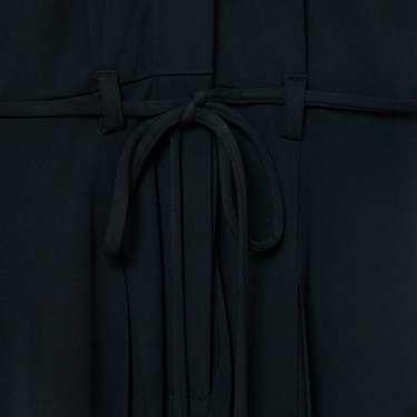  Lacoste Runway Kadın Polo Yaka Koyu Yeşil Elbise