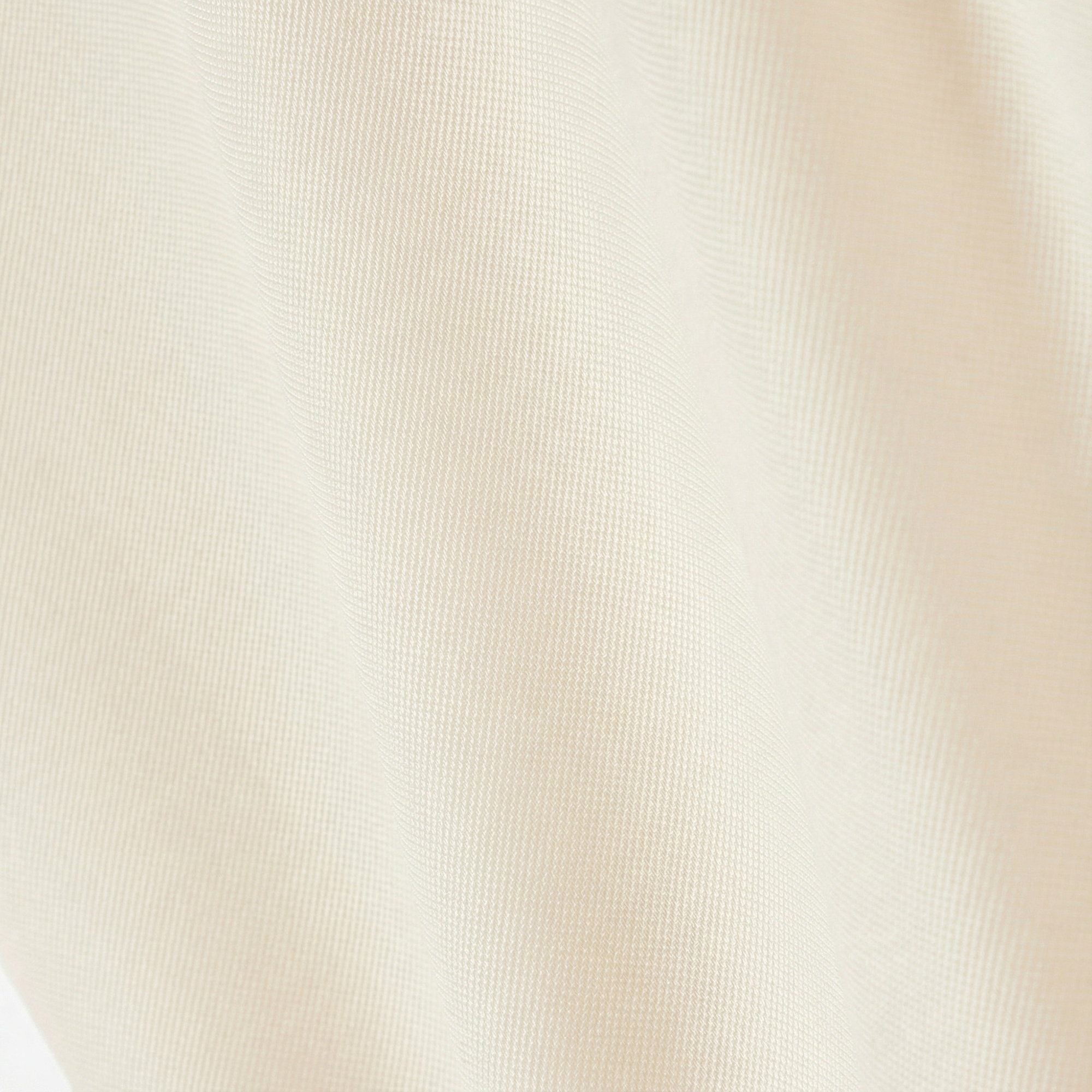 Lacoste Runway Kadın Bisiklet Yaka Baskılı İpek Beyaz T-Shirt