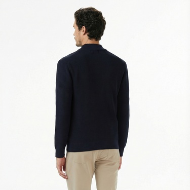  Nautica Erkek Lacivert Classic Fit Kazak