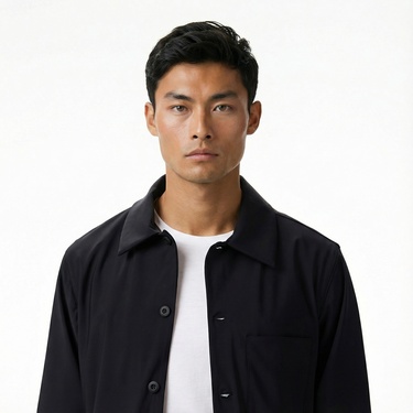  Nautica Erkek Siyah Regular Fit Gömlek