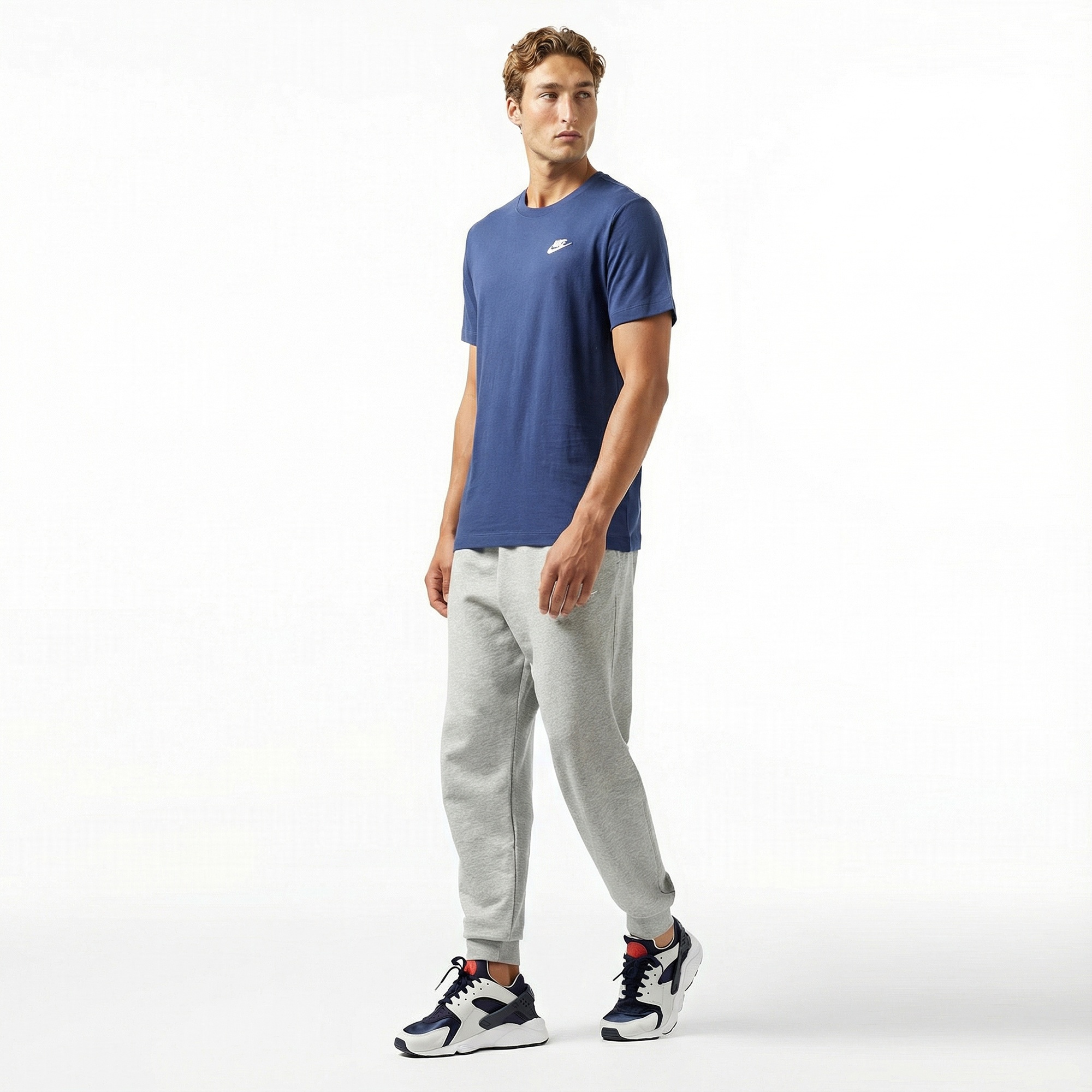 Nike Sportswear Club Erkek Lacivert T-Shirt