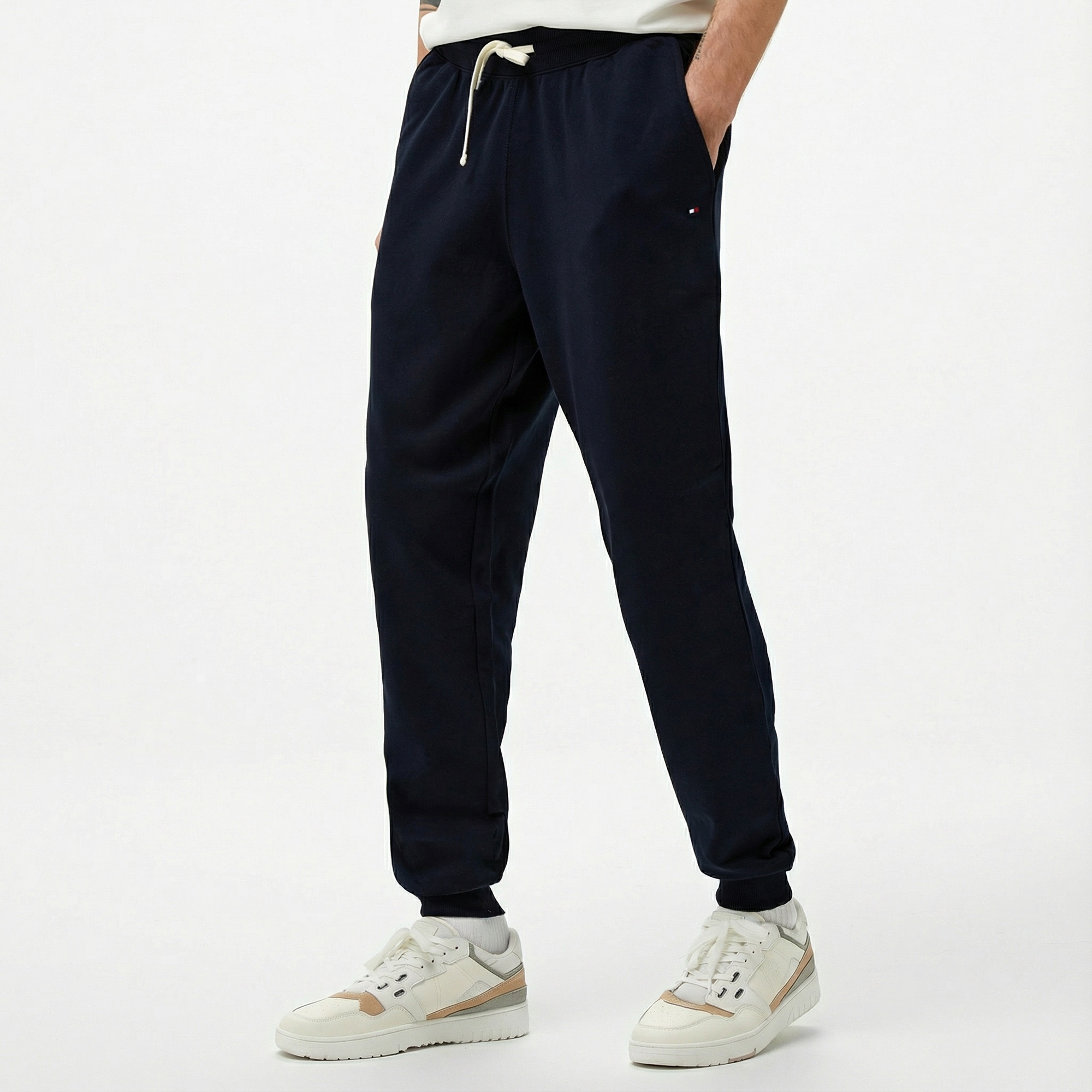 Tommy Hilfiger Core Essentials Erkek Lacivert Eşofman Altı