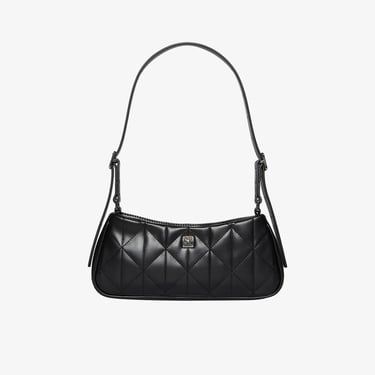  Calvin Klein Quilted Small Kadın Siyah Omuz Çantası