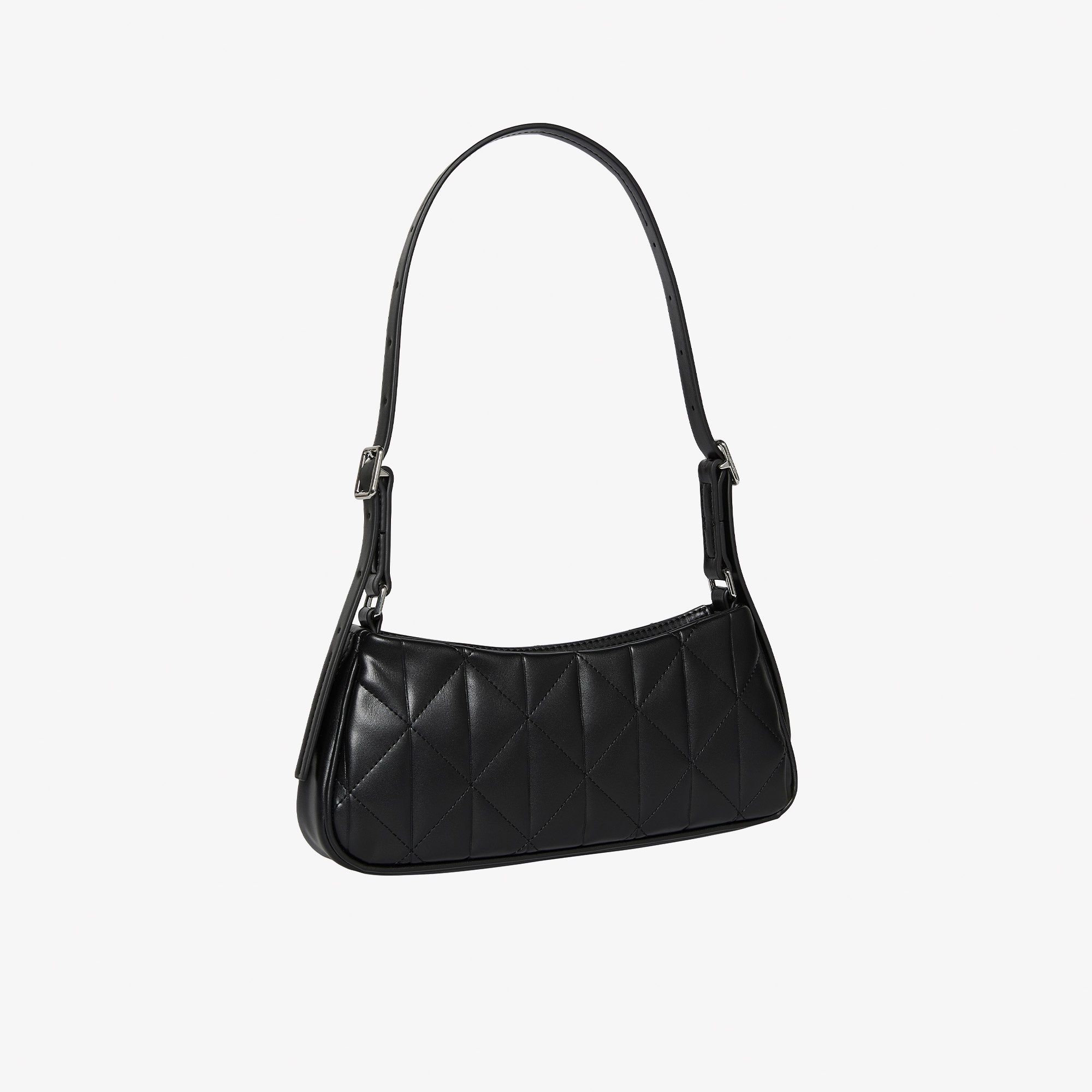 Calvin Klein Quilted Small Kadın Siyah Omuz Çantası