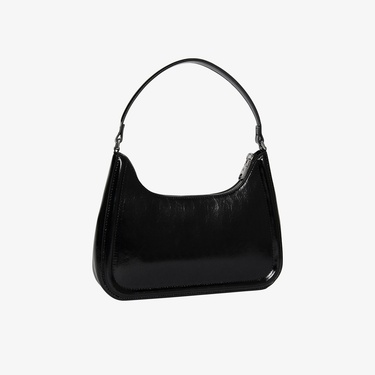  Calvin Klein Bold Metallic Kadın Siyah Omuz Çantası