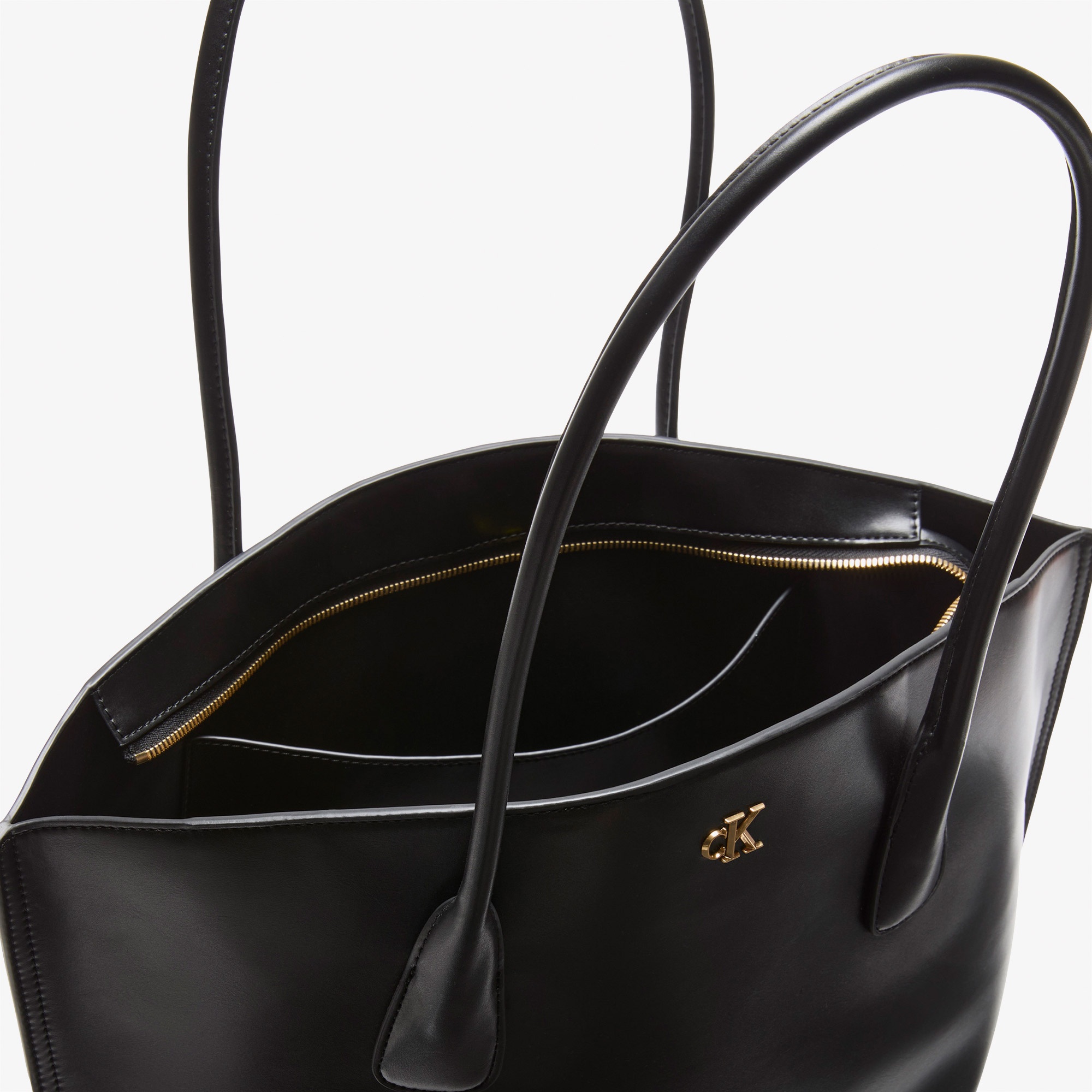 Calvin Klein Medium Dome Kadın Siyah Tote Çanta