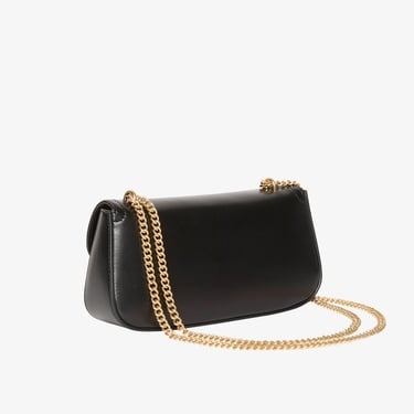  Calvin Klein Convertible Chain Small Kadın Siyah Çapraz Çanta