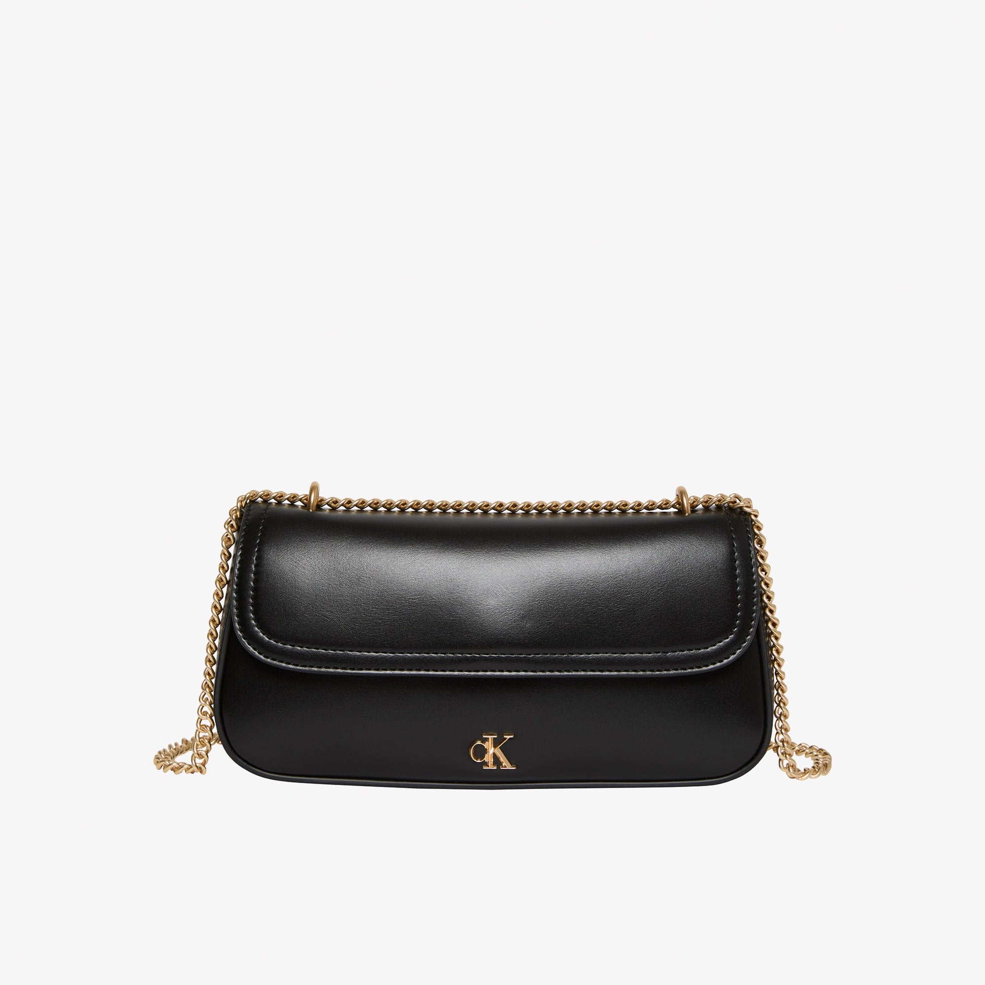 Calvin Klein Convertible Chain Small Kadın Siyah Çapraz Çanta