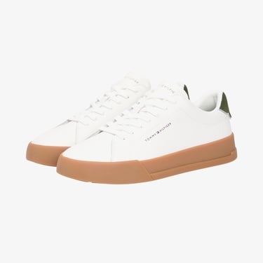  Tommy Hilfiger Court Erkek Beyaz Sneaker