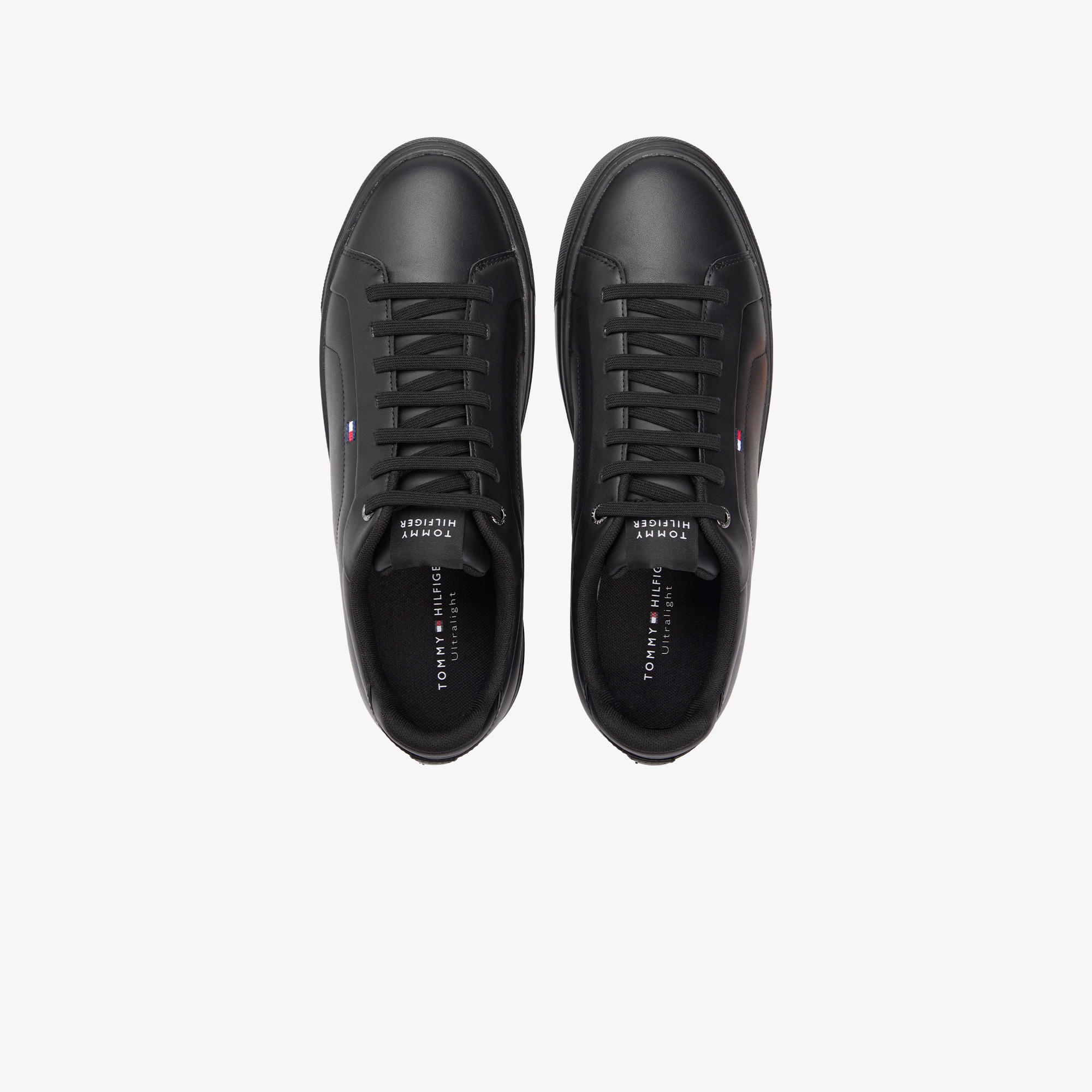 Tommy Hilfiger Icon Court Erkek Siyah Sneaker