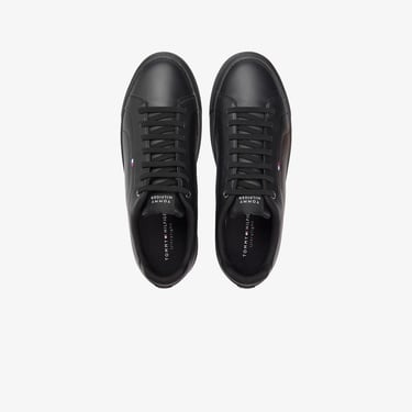  Tommy Hilfiger Icon Court Erkek Siyah Sneaker