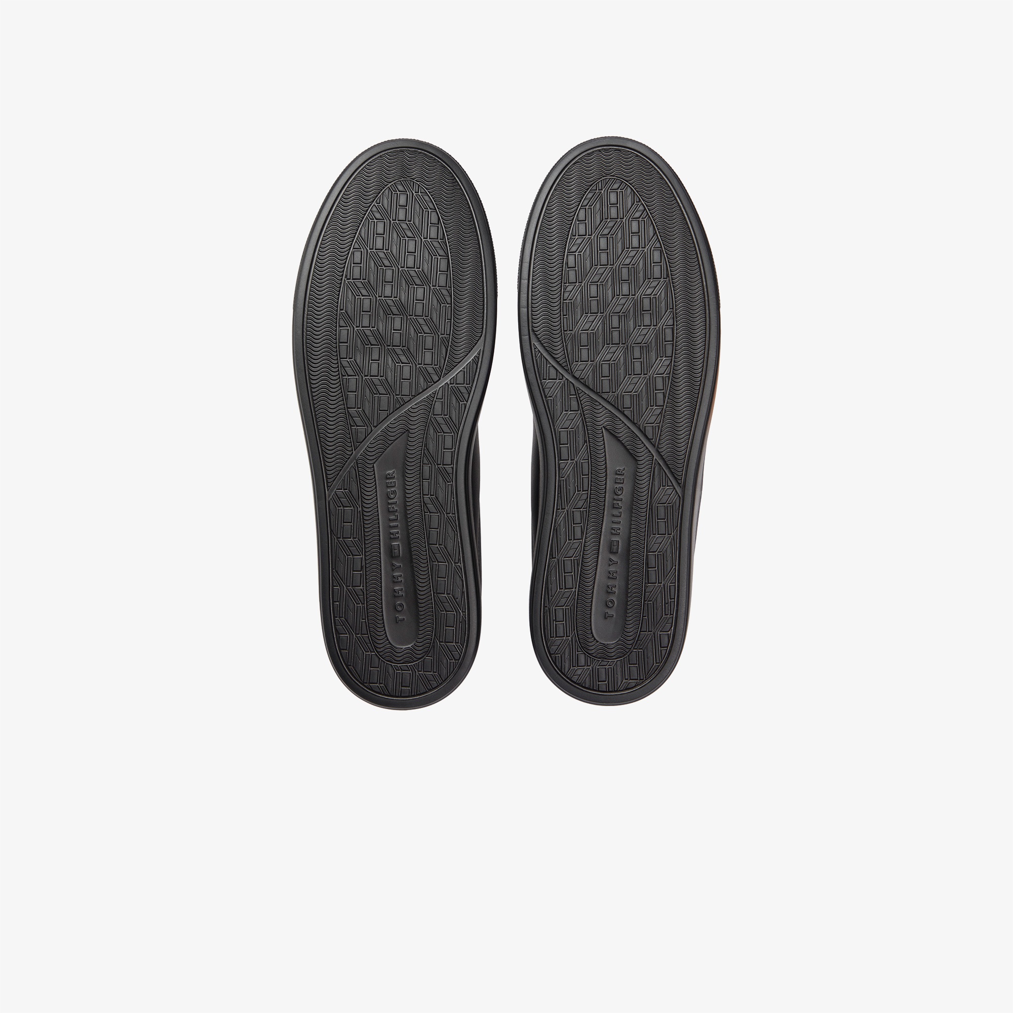 Tommy Hilfiger Icon Court Erkek Siyah Sneaker