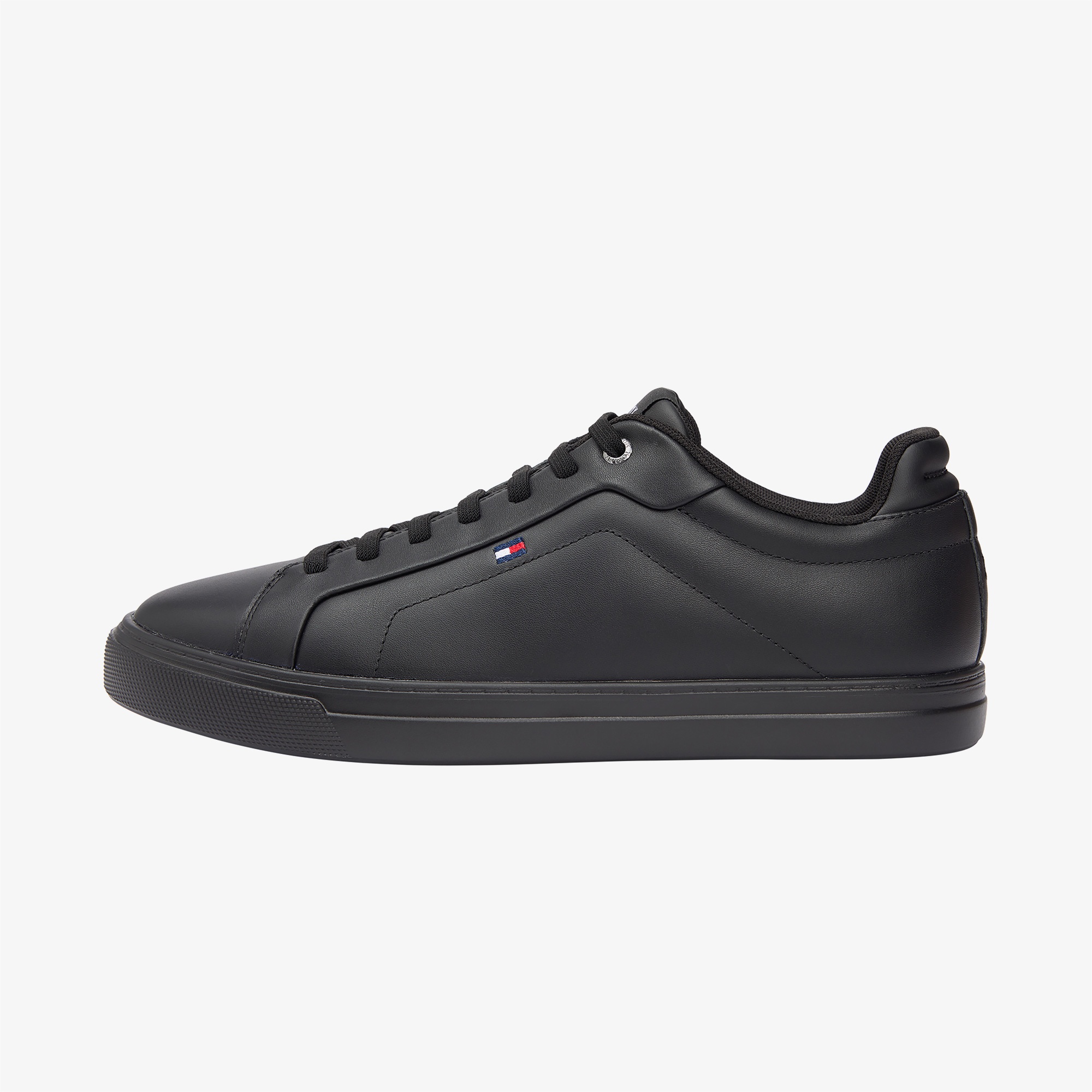 Tommy Hilfiger Icon Court Erkek Siyah Sneaker