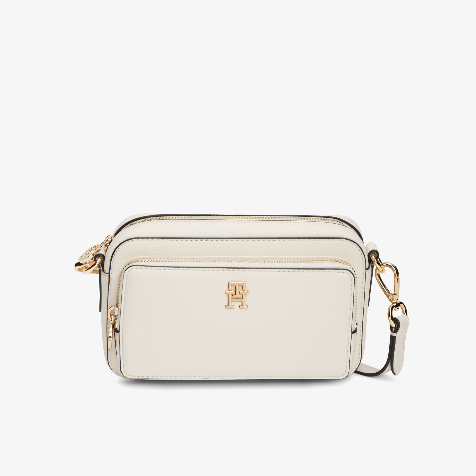Tommy Hilfiger Icon Kadın Bej Çapraz Çanta