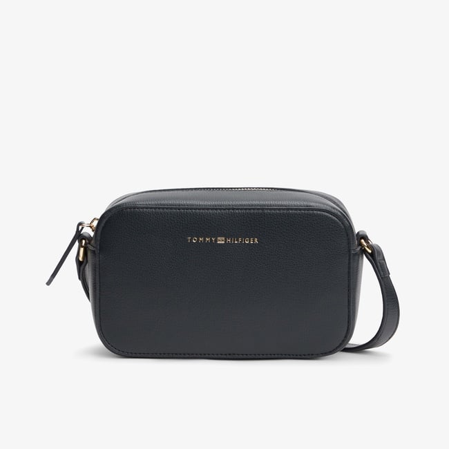  Tommy Hilfiger Logo Kadın Lacivert Çapraz Çanta