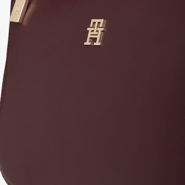  Tommy Hilfiger Glam Kadın Bordo Çapraz Çanta